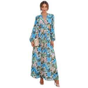 NWT‎ Lush Floral Cutout Dress
